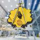 James Webb Space Telescope during testing in 2017.